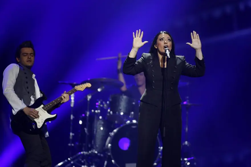 Eurovision final gecesinden kareler 76