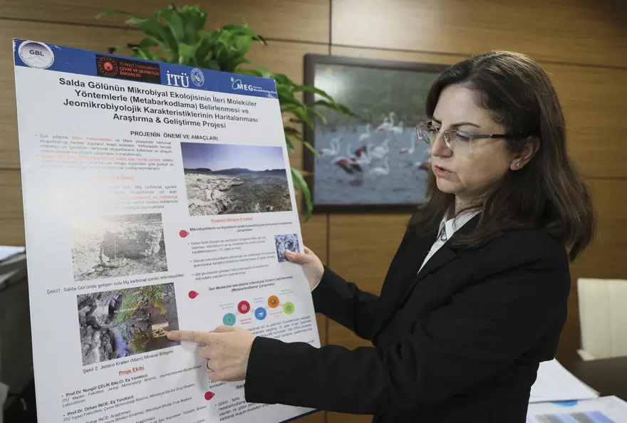 Mars'taki yaşam izine ışık tutacak Salda Gölü'ne ilişkin proje tamamlandı 