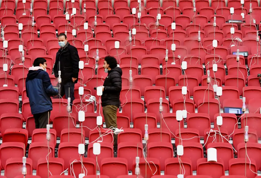 Hollanda’nın en büyük futbol stadyumunda corona virüs deneyi 2