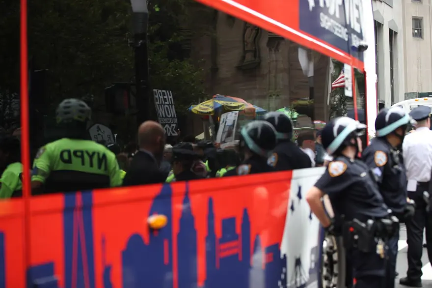 New York'ta iklim değişikliği protestosu: 85 gözaltı 13