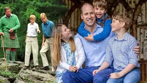 İngiliz Kraliyet Ailesi'nden Babalar Günü'ne özel kareler