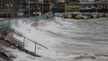Tekirdağ'da deniz ulaşımına poyraz engeli
