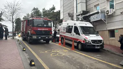 Hastanede yangın paniği: Hastalar tahliye edildi