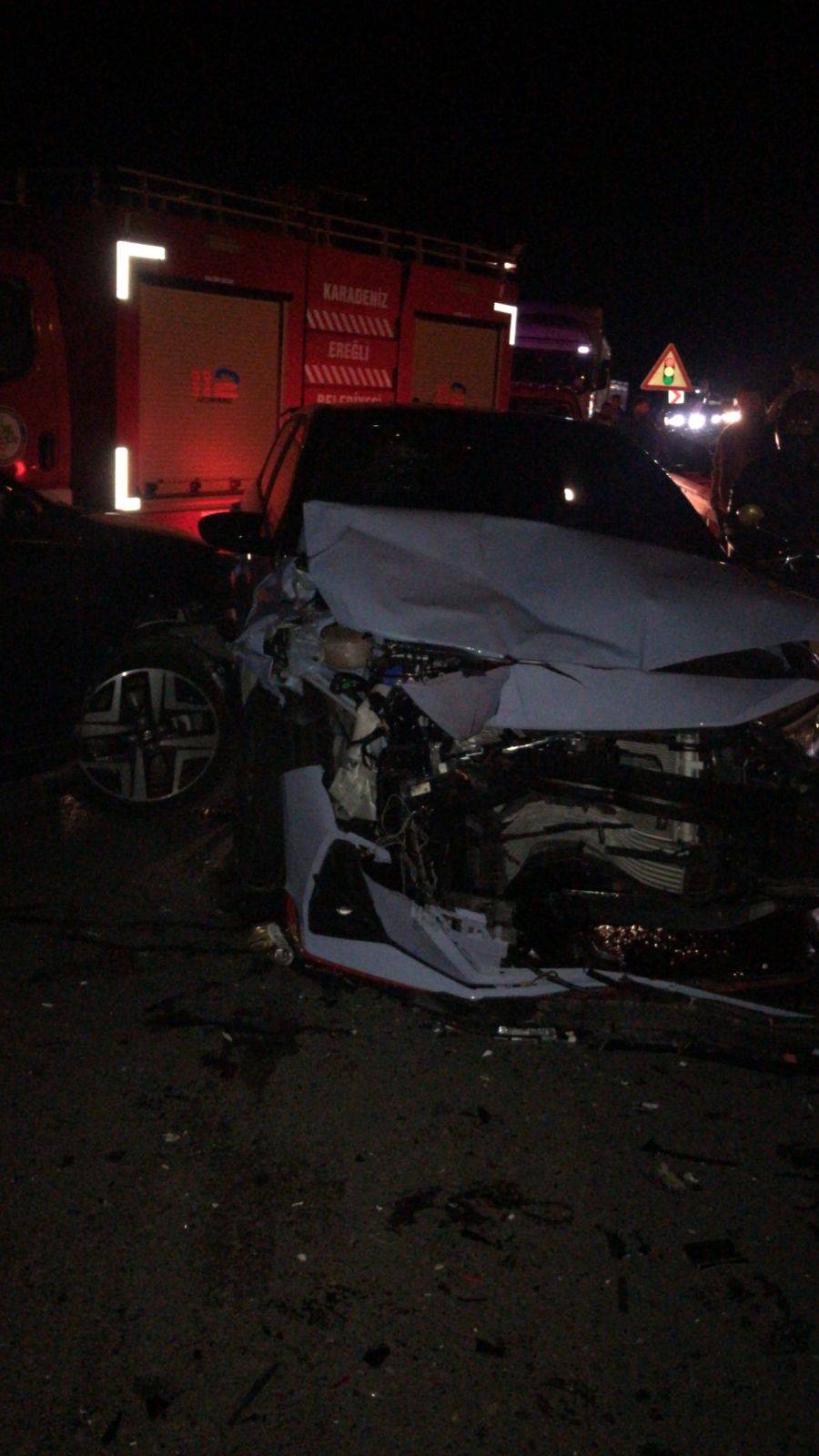 Zonguldak'ta zincirleme kaza: 6 yaralı