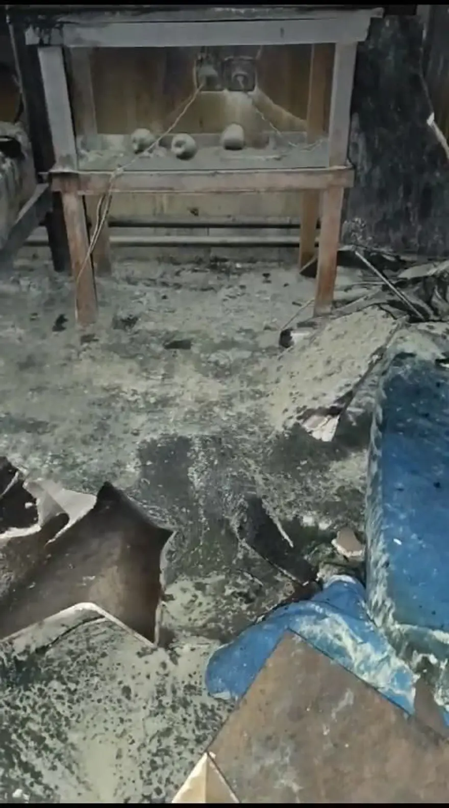 Bingöl'de işçi konteynerinde yangın: 1 ölü 1