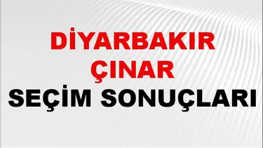 Diyarbakır ÇINAR Seçim Sonuçları 2024 Canlı: 31 Mart 2024 Türkiye ÇINAR Yerel Seçim Sonucu ve YSK Oy Sonuçları Son Dakika
