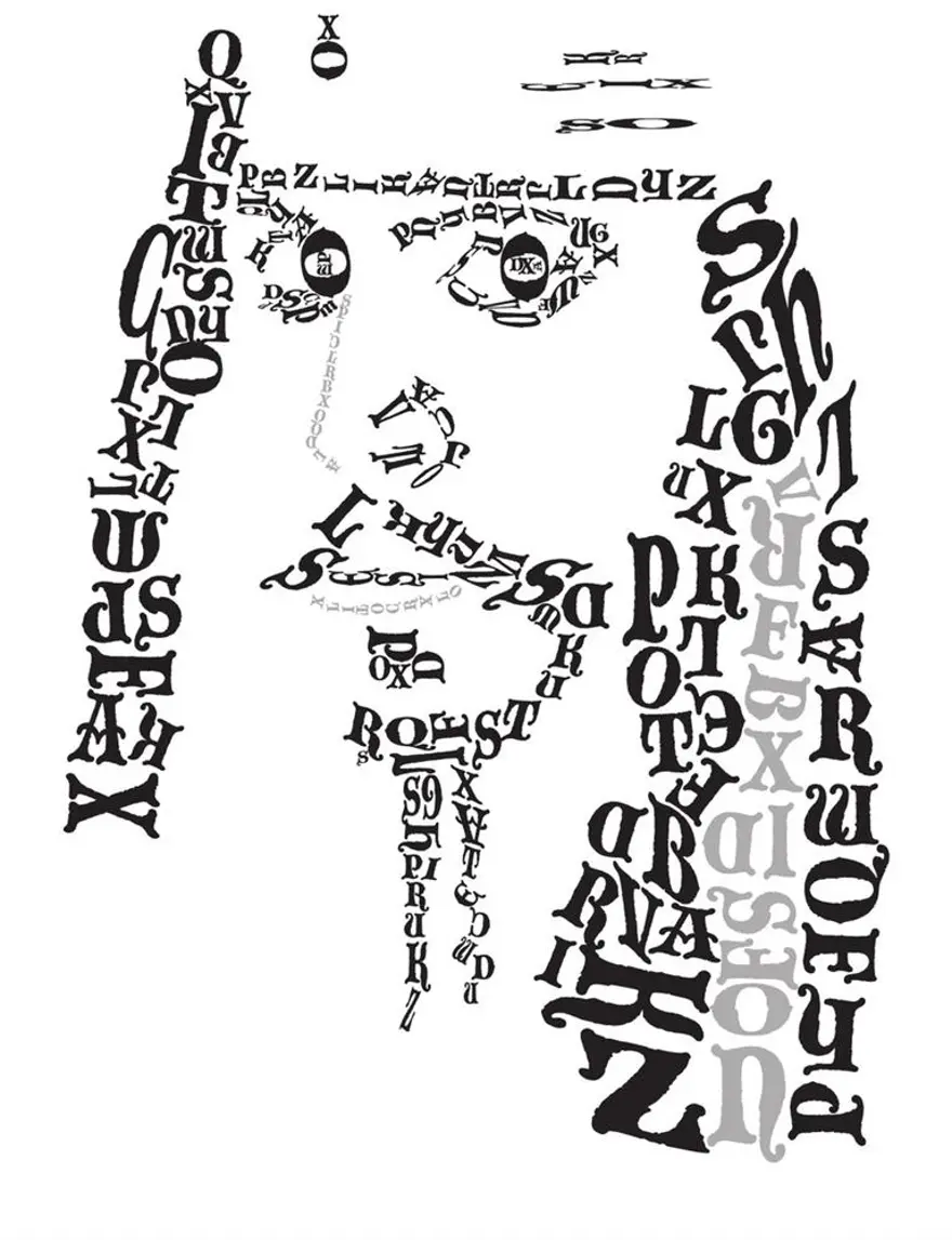 Ünlü 'tipografik' portreler 4