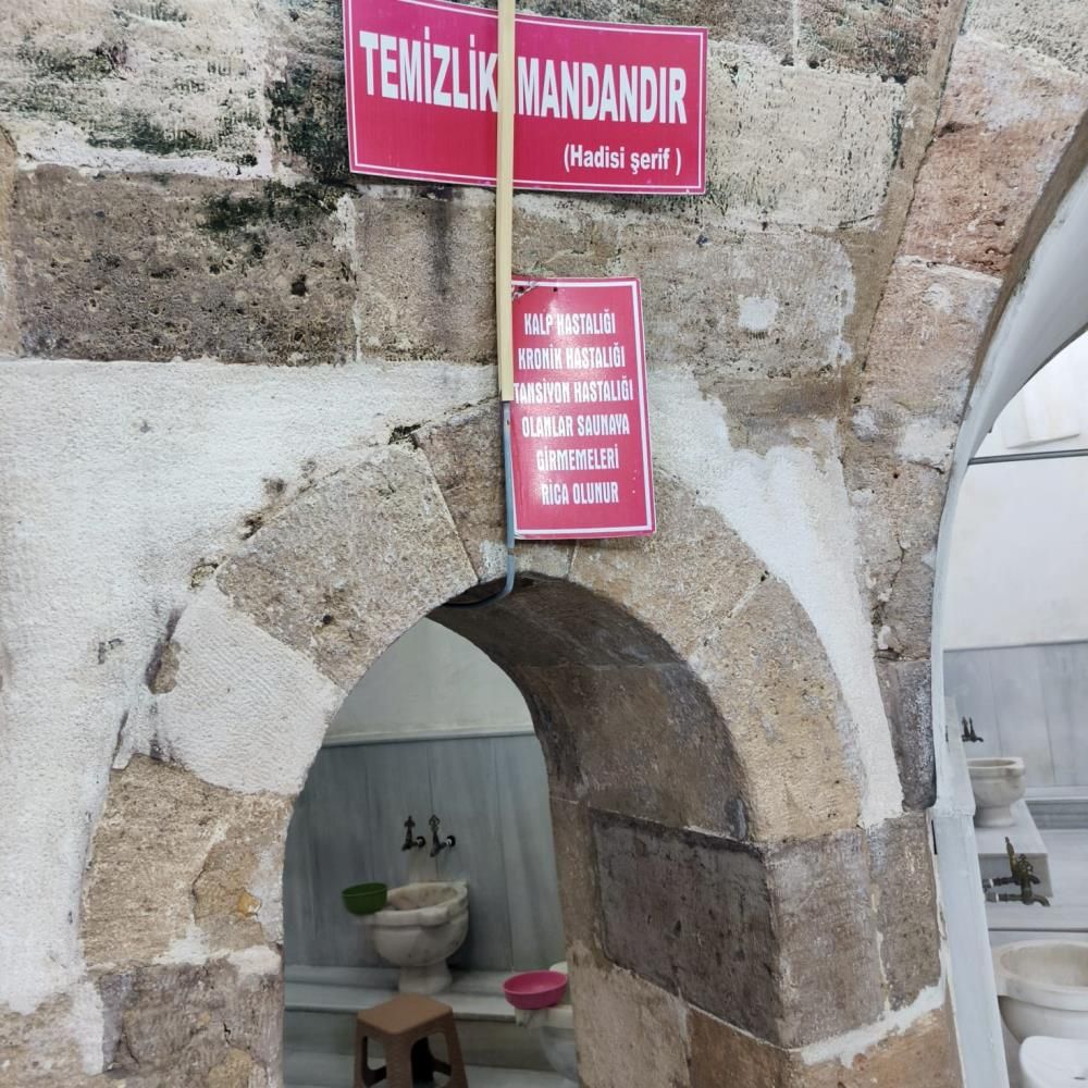 Tarihi hamamda acı olay: Yaşlı adam yaşamını yitirdi