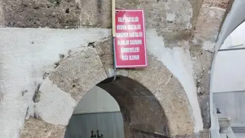 Tarihi hamamda acı olay: Yaşlı adam yaşamını yitirdi