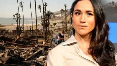 Meghan Markle'a yangın engeli: Milyonlarca dolarlık projesini erteledi