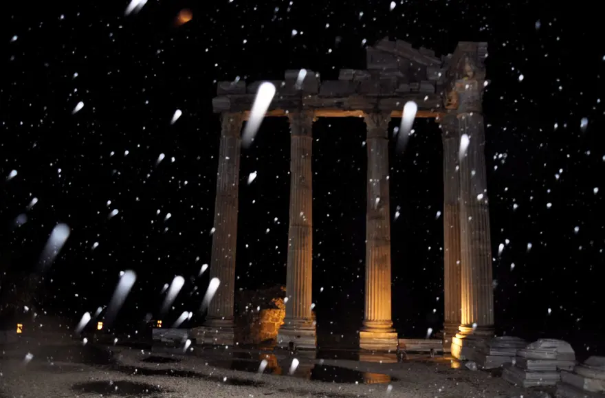 Antalya’ya 29 yıl sonra kar yağdı 32 Antalya’ya 29 yıl sonra kar yağdı 32