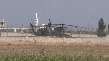 Fırat'ın doğusunda altıncı ortak hava devriyesi