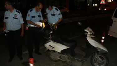Çaldığı motosikletle kaza yapan kişi yaşamını yitirdi