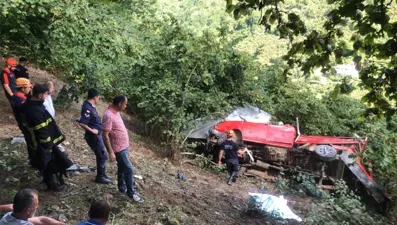 Fındık işçilerini taşıyan araç şarampole yuvarlandı: Ölü ve yaralılar var