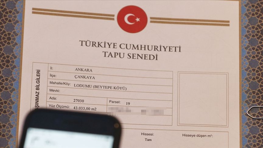 Sosyal medyadaki tapu paylaşımı başını yaktı