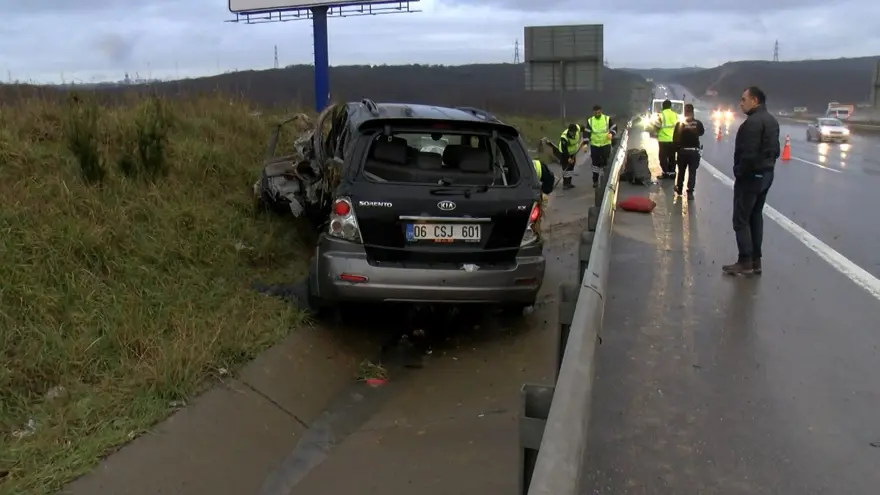 Kuzey Marmara Otoyolu’ndakaza: Cip hurdaya döndü 3
