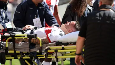 Sivasspor-Göztepe maçında korkutan sakatlıklar! İki futbolcu hastaneye kaldırıldı