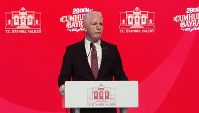 İstanbul Valiliği, Cumhuriyet'in 102. yılı dolayısıyla resepsiyon düzenledi