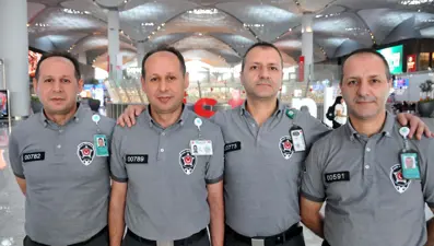İstanbul Havalimanı’nın ikiz güvenlikleri!