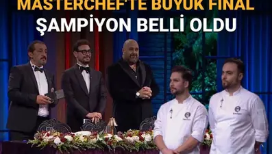 MasterChef şampiyonu kim oldu? Kupanın sahibi canlı yayında belli oldu