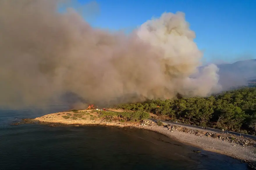 Mersin Gülnar'da orman yangını 9 Mersin Gülnar'da orman yangını 9
