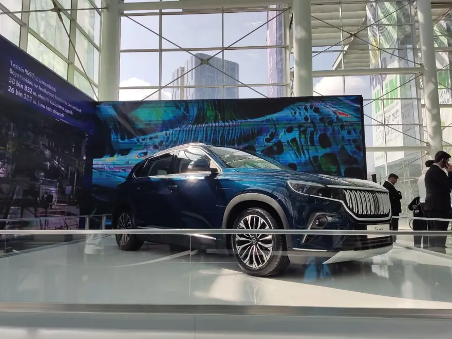 Togg iklim zirvesinde: Türkiye’de ilk kez görücüye çıktı 1