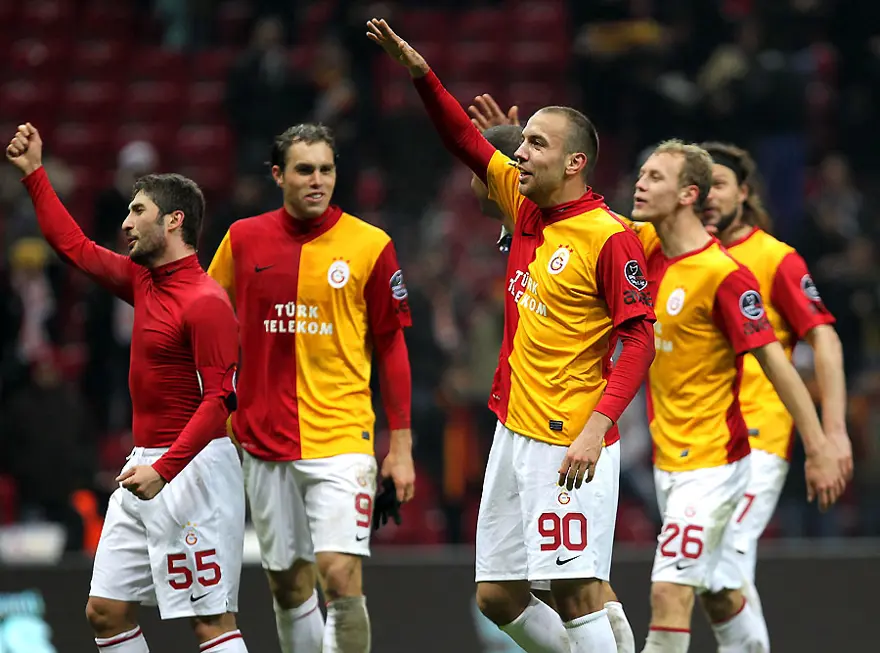 Galatasaray 9'da 9 yaptı 29 Galatasaray 9'da 9 yaptı 29