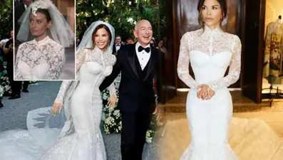 Lauren Sanchez'in gelinliğinin yapımı 900 saat sürdü! "Sadece bir elbise değil"