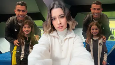 Buse Terim'in kızları ile Cristiano Ronaldo bir arada: Büyük buluşma