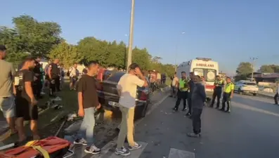 Fethiye'de iki otomobil çarpıştı: 6 yaralı