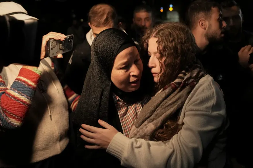 Filistinli cesur kız Ahed Tamimi serbest 2