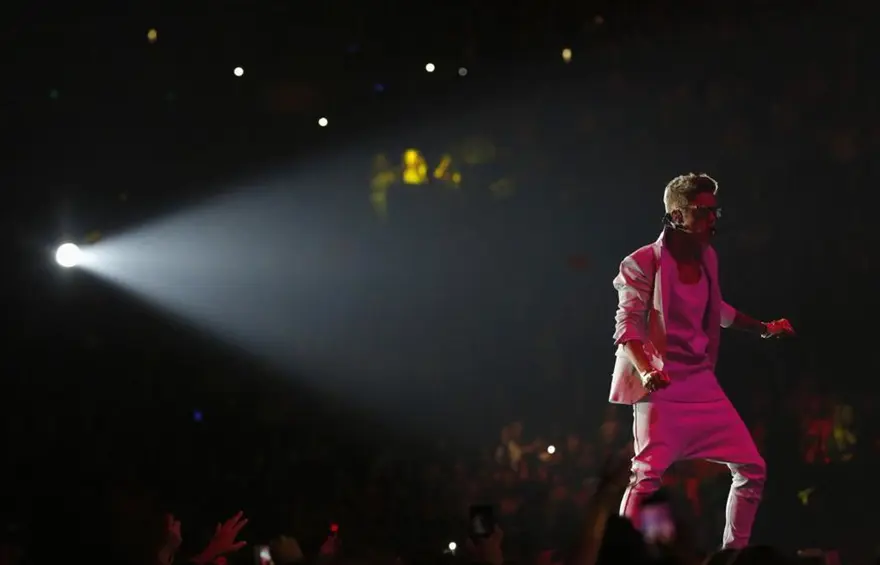 Justin Los Angeles'ı salladı 11