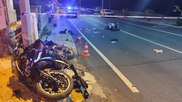 Bodrum’da aynı istikamete giden iki motosiklet çarpıştı: 2 ölü