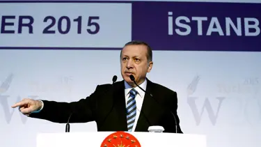 Erdoğan: Diğerine niye terör örgütü olarak bakmıyorsun?