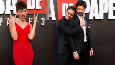 La Casa de Papel galasından kareler (3. sezona geri sayım)