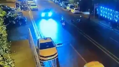 Beşiktaş'ta motosiklet kazası: Yaralılar var