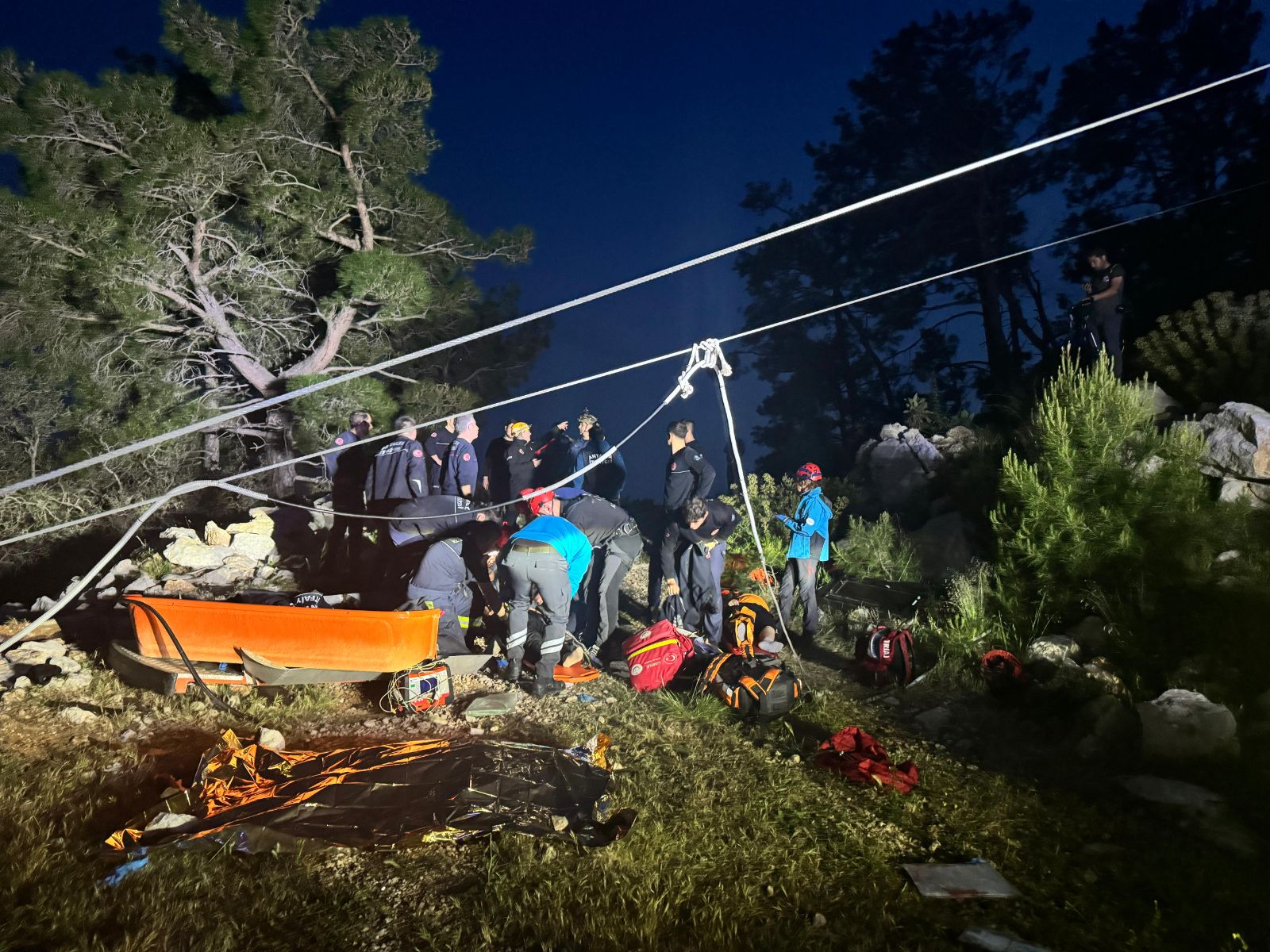 Antalya'da teleferik kabini parçalandı: 1 ölü, 10 yaralı
