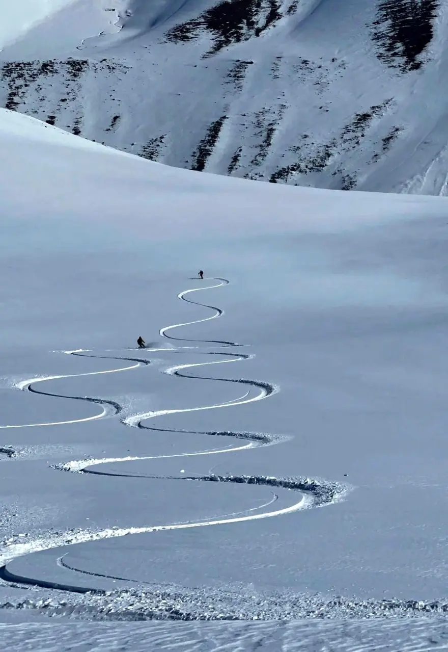 'Heliski' tutkunlarının buluşma noktası Kaçkar Dağları 4
