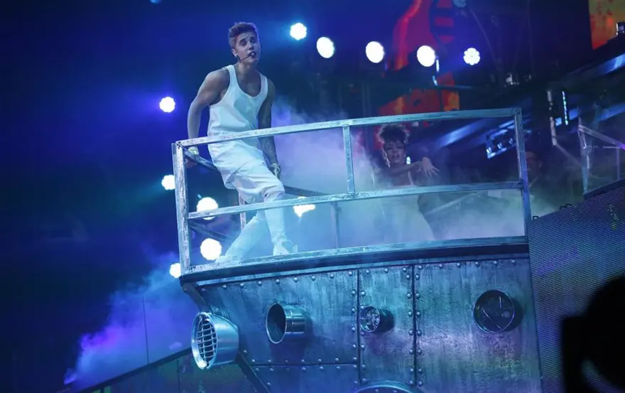 Justin Los Angeles'ı salladı 13