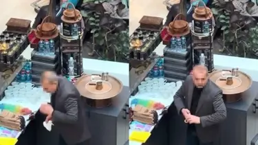 Fincanları tükürerek temizleyen işletmecinin sözleşmesi feshedildi