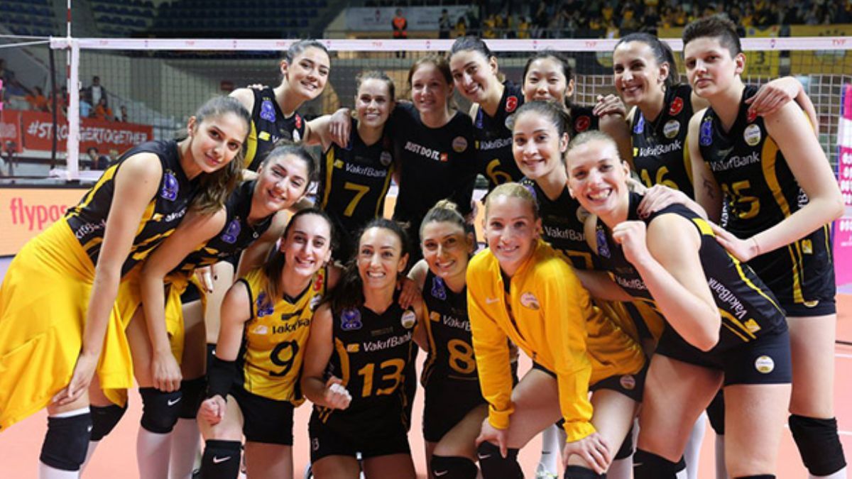 Şampiyon VakıfBank, kameraların karşısına geçti