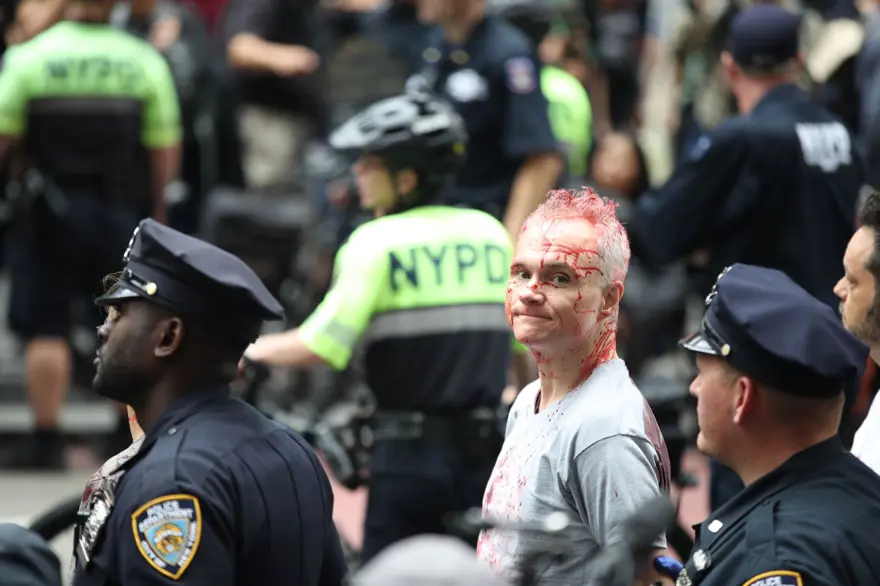 New York'ta iklim değişikliği protestosu: 85 gözaltı 9