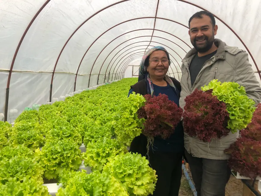 İstanbul'un kalabalığından kaçtı memleketinde topraksız tarıma başladı 2