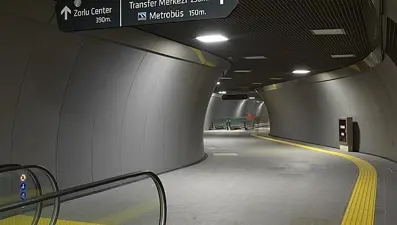 Gayrettepe-Zincirlikuyu metro bağlantı tünelinde yeni düzenleme