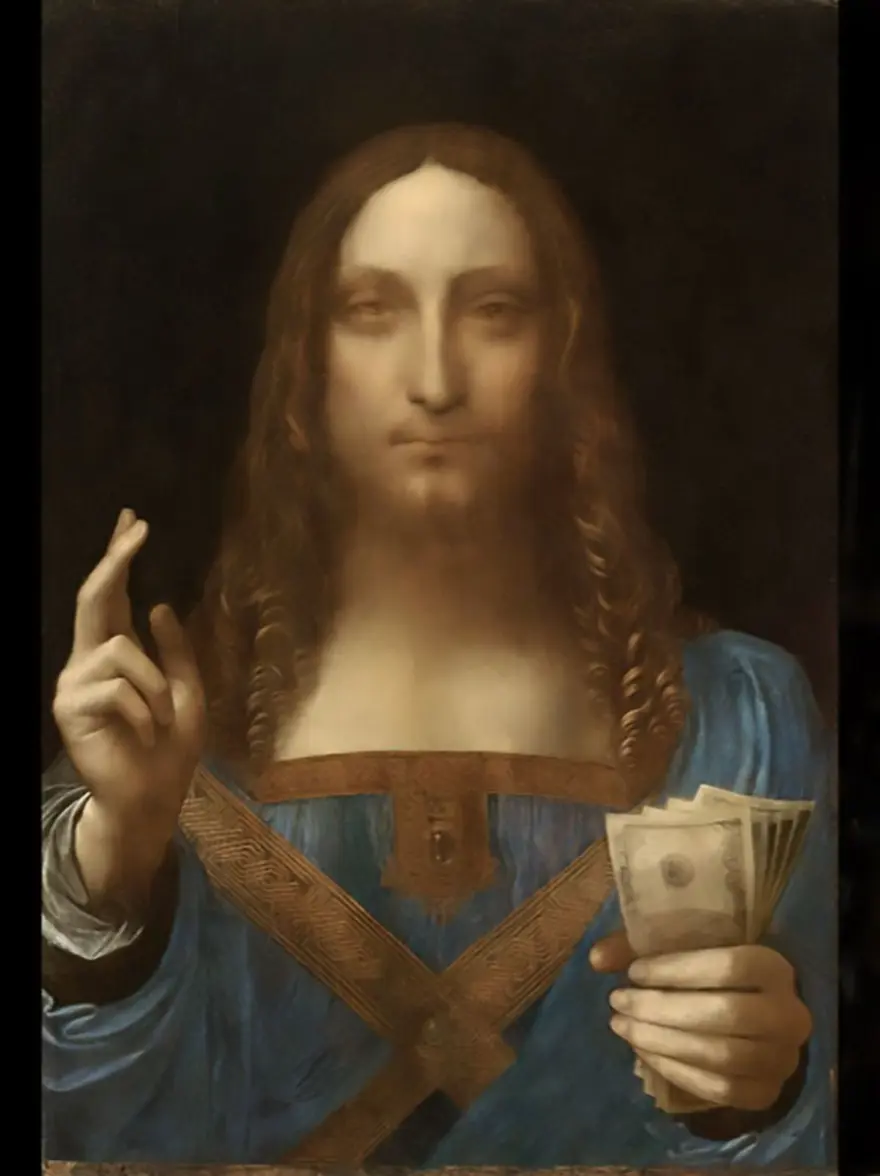 Dünyanın en pahalı tablosu olan Leonardo da Vinci’ninSalvator Mundi’si NFT olarak satışta 1