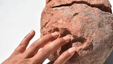 İzmir'de 8 bin yıllık parmak izine rastlandı