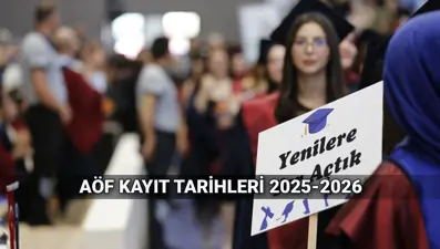 AÖF kayıt tarihleri 2025-2026: Anadolu Üniversitesi Açıköğretim yeni kayıtları nasıl yapılır? AÖF kayıt ücretleri