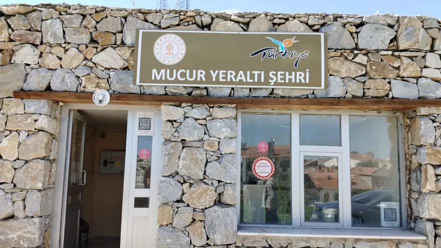 1700 yıllık Mucur Yeraltı Şehri çökme tehlikesine karşı kapatıldı 