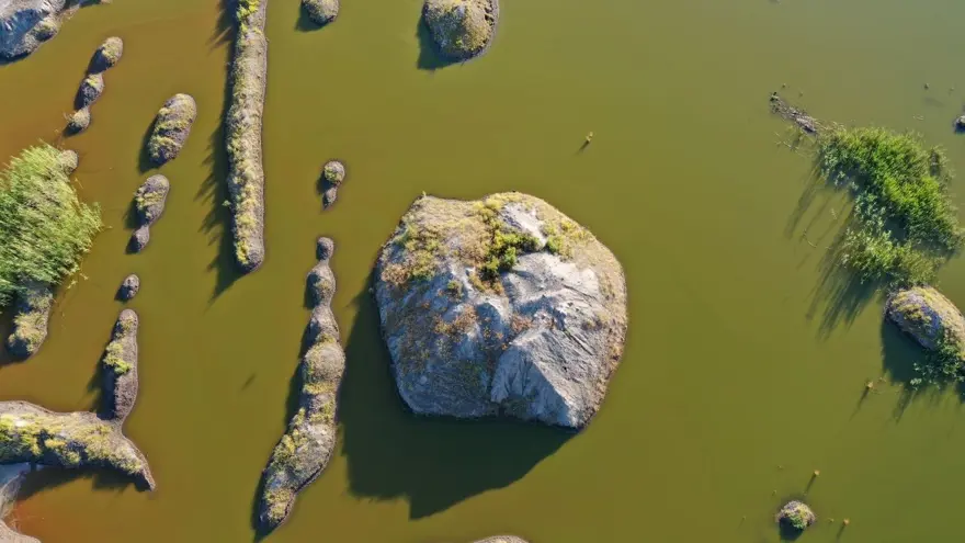 Ağrı Dağı eteklerindeki renkli sulak alanlar ilgi çekiyor 1