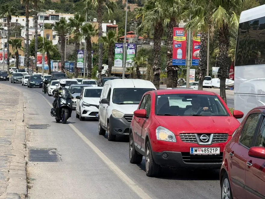 BODRUM'DA DÖNÜŞ TRAFİĞİ 5